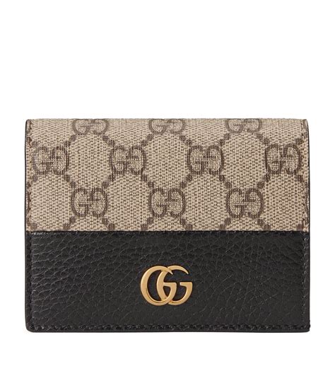 gucci gg mens wallet|gucci marmont wallet small.